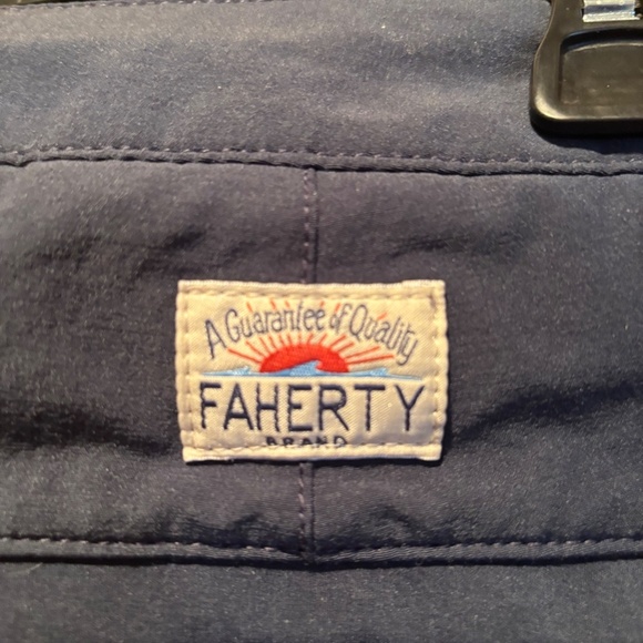 Faherty Men's All Day Shorts in Navy Size 36 - Picture 5 of 8